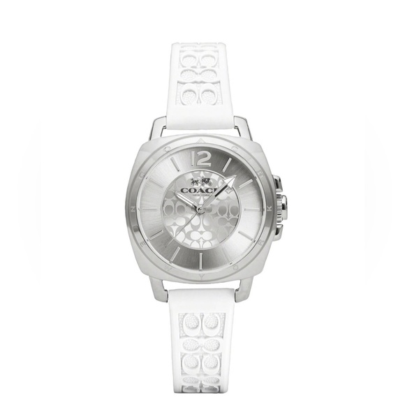 Coach Other - Coach Movado Watch with Silicone White Band
